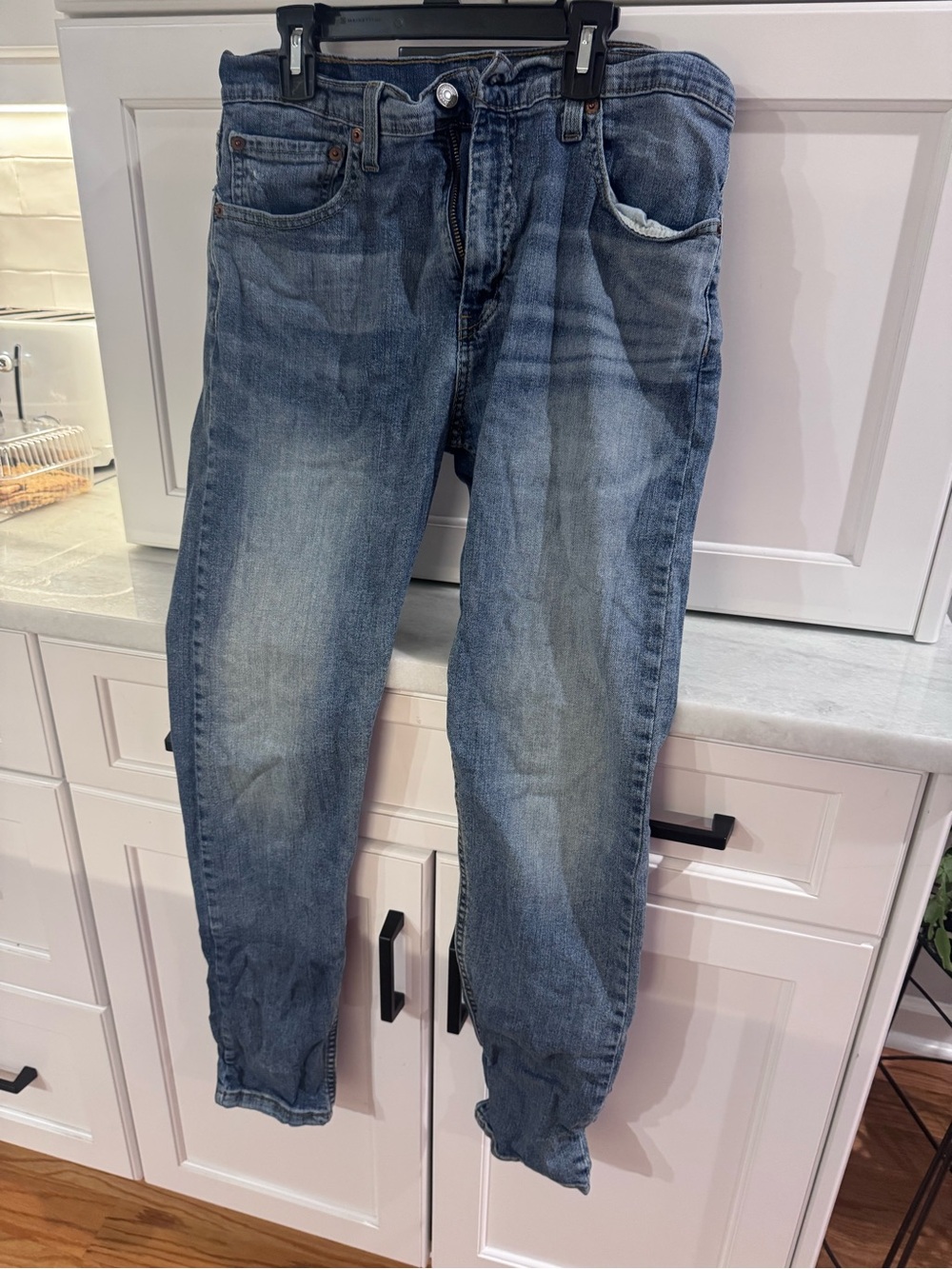 Levi's Relaxed Fit Light Blue Washed Jeans